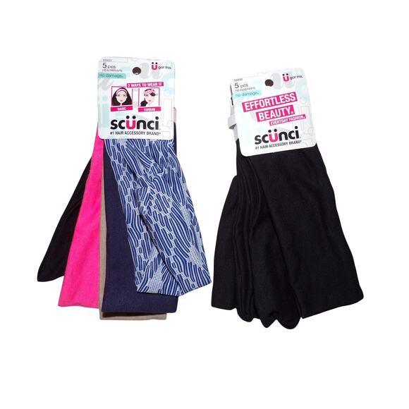 Hair Accessories 10 Headbands Bundle New on Cards #005 - Picture 1 of 2